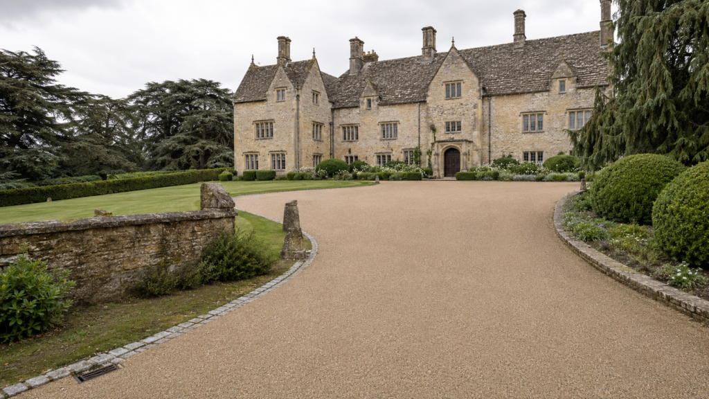 National Trust area Resin-bound surfacing