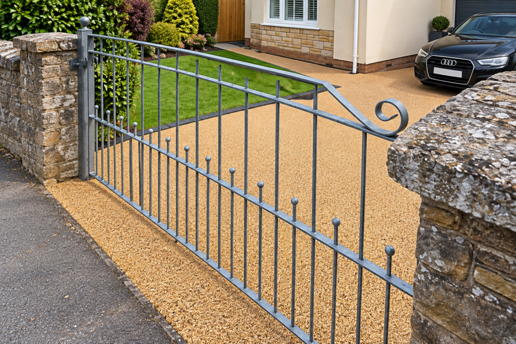 Residential driveway Resin-bound surfacing