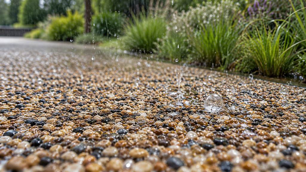 Residential driveway Resin-bound surfacing