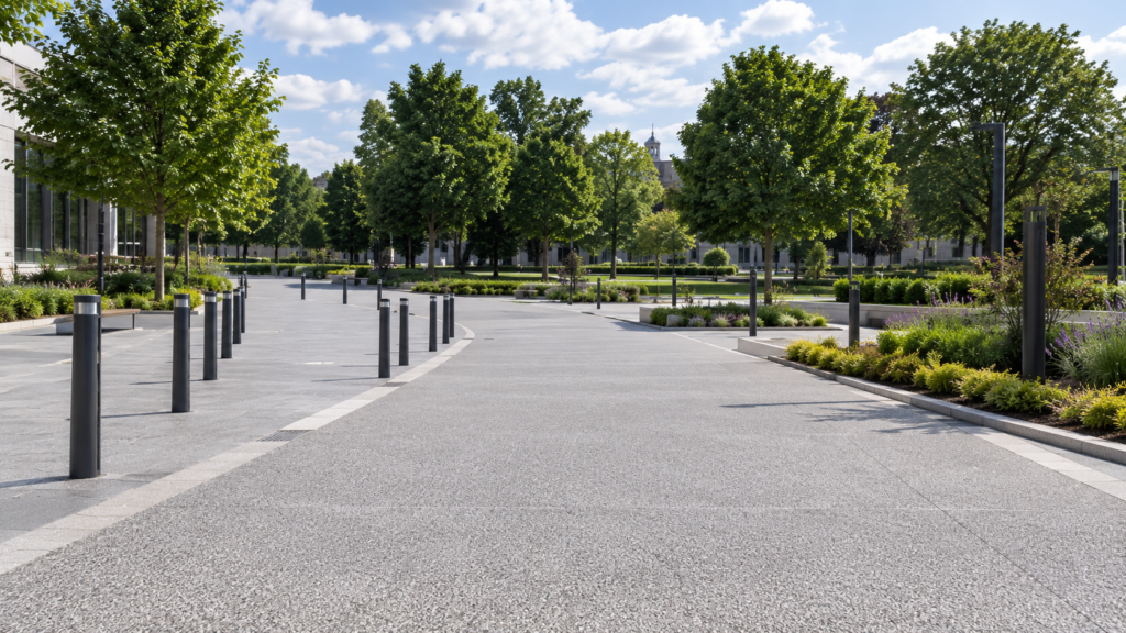 Public area Resin-bound surfacing